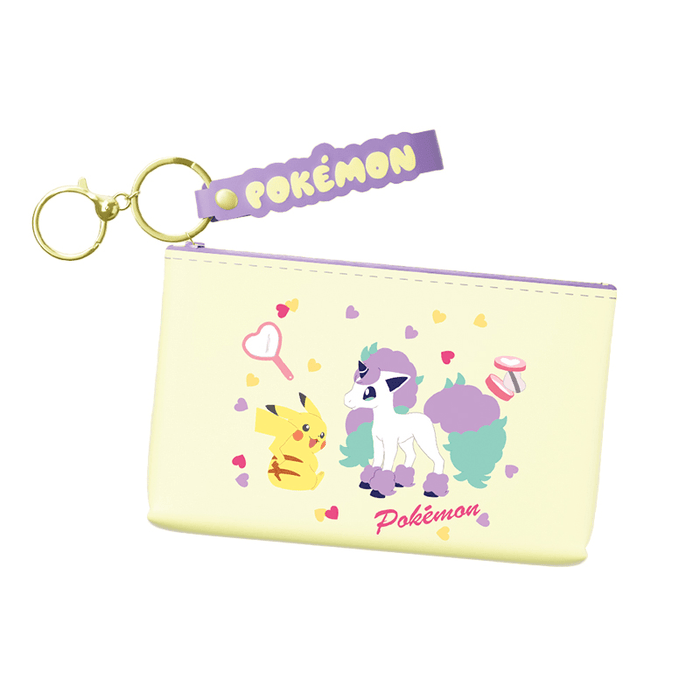 Pokemon Shanghai - Stationery Silicone Storage Bag White Love Heart 