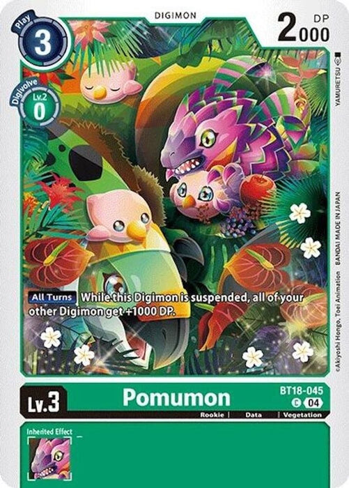 Pomumon (#BT18-045 C) (Release Special Booster 2.0) Near Mint 