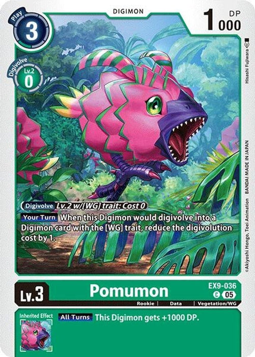 Pomumon (#EX9-036 C) (Versus Monsters) Near Mint 