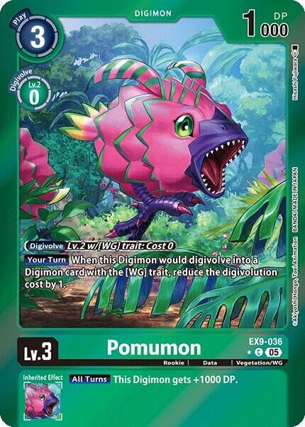 Pomumon (Limited Foil) (EX9-036 C) 