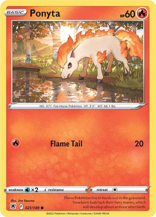Ponyta (021/189) [Sword & Shield: Astral Radiance] 