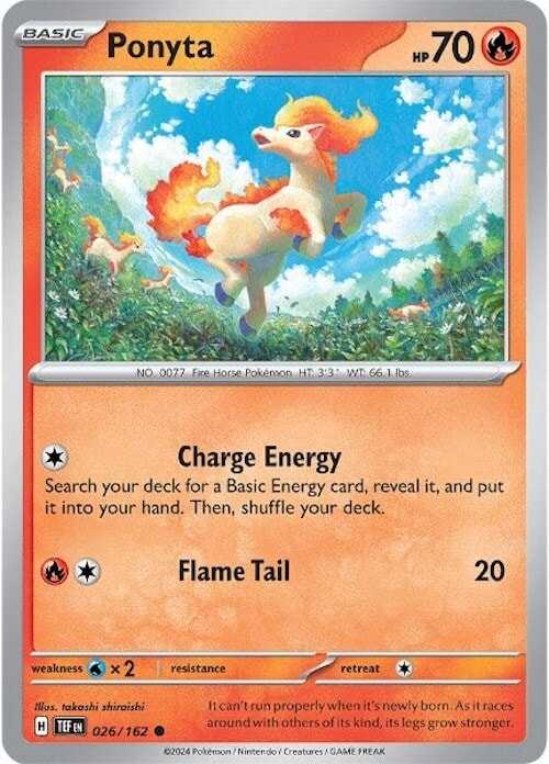 Ponyta (026/162) [Scarlet & Violet: Temporal Forces] 