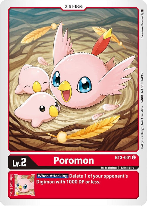 Poromon (BT3-001 U) 