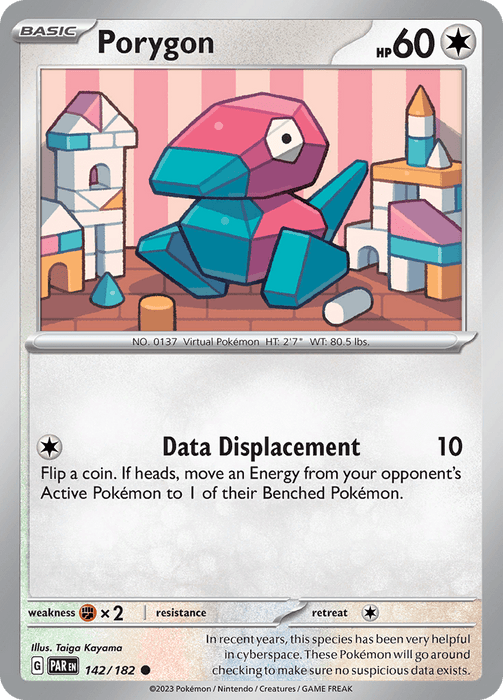 Porygon (142/182) [Scarlet & Violet: Paradox Rift] 