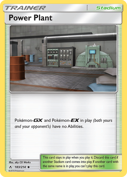 Power Plant (183/214) [Sun & Moon: Unbroken Bonds] 
