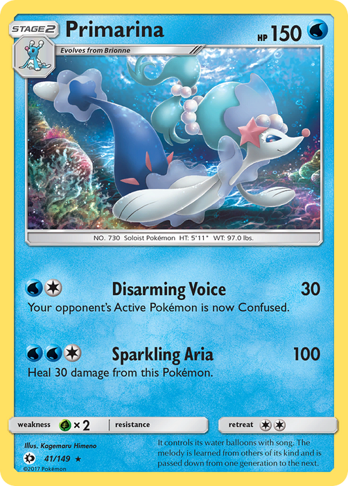 Primarina [SM Base Set] 
