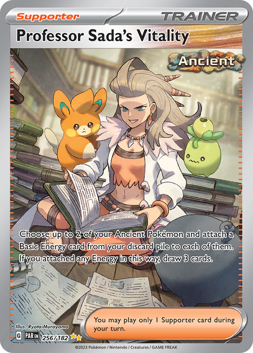 Professor Sada's Vitality (256/182) [Scarlet & Violet: Paradox Rift] 