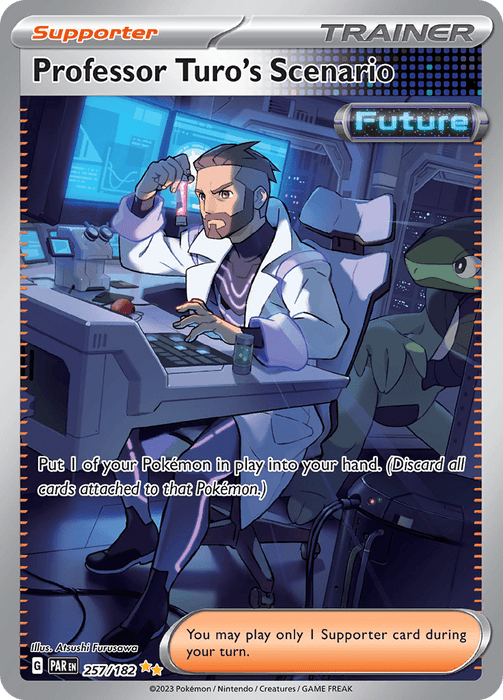 Professor Turo's Scenario (257/182) [Scarlet & Violet: Paradox Rift] 