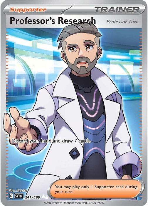 Professor's Research (Professor Turo) (241/198) [Scarlet & Violet: Base Set] 