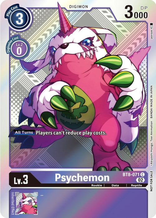 Psychemon (Versus Royal Knight Booster Pre-Release) (BT8-071 C) 