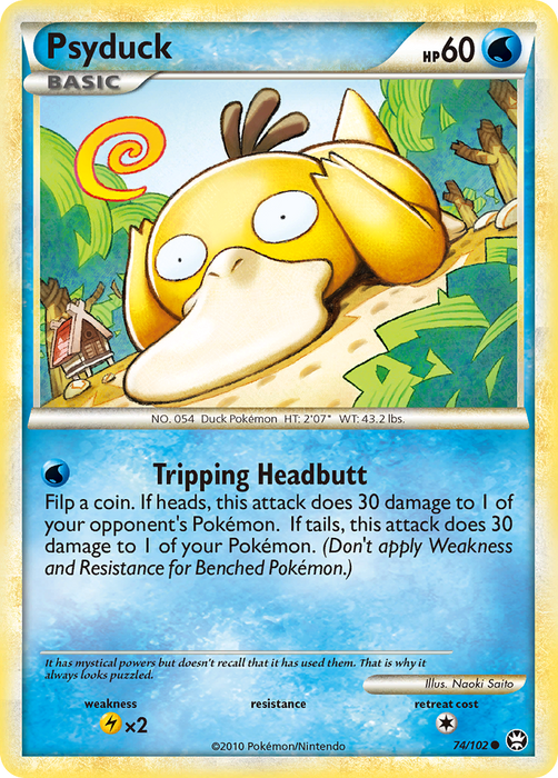 Psyduck (74/102) [HeartGold & SoulSilver: Triumphant] 