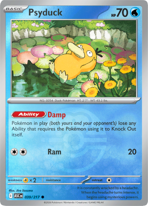 Psyduck (Love Ball) (039/217) [Mega Evolution: Ascended Heroes]