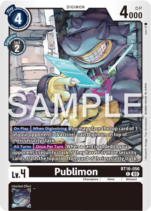 Publimon (BT16-056 C) 