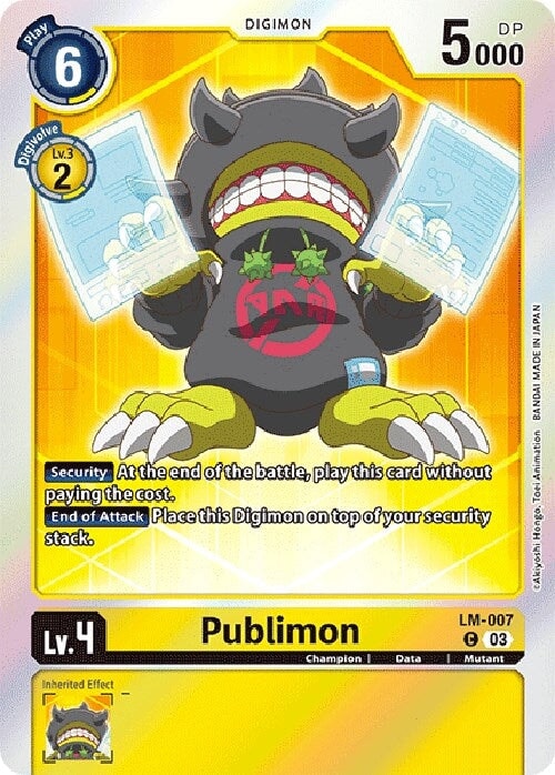 Publimon (English Exclusive) (LM-007 C) 