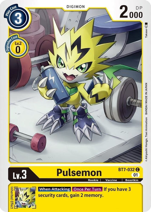 Pulsemon (#BT7-032 C) (Next Adventure) Near Mint 
