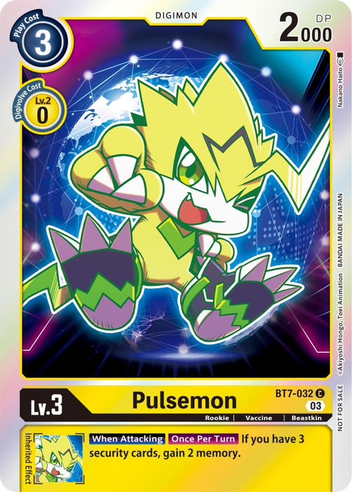 Pulsemon (Official Tournament Pack Vol.11) (BT7-032 C) 