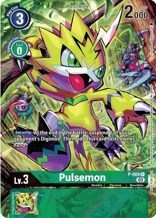Pulsemon - P-069 (Official Tournament Pack Vol.10) (P-069 P) 