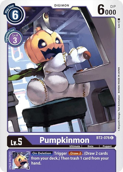 Pumpkinmon (#BT2-076 C) (Release Special Booster 1.0) Near Mint 
