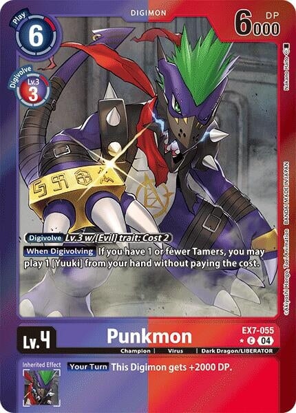 Punkmon (Foil) (EX7-055 C) 