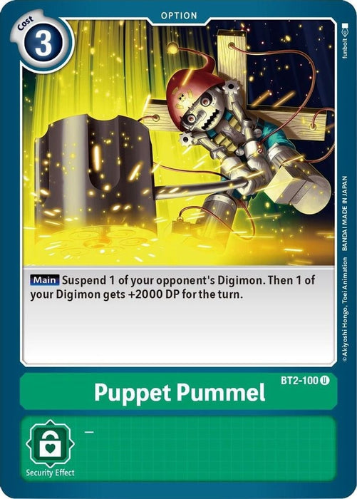 Puppet Pummel (#BT2-100 U) (Release Special Booster 1.5) Near Mint 