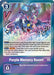 Purple Memory Boost! (P-040 SR) 
