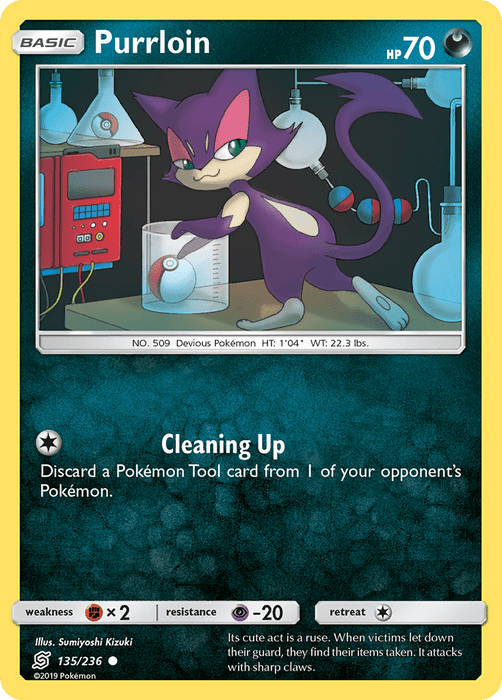 Purrloin (135/236) [Sun & Moon: Unified Minds] 