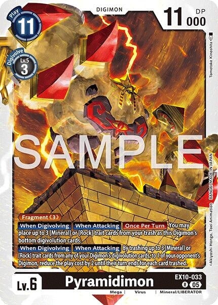 Pyramidimon (EX10-033 R) 