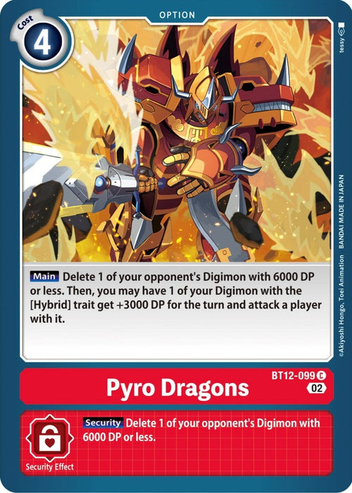 Pyro Dragons (BT12-099 C) 