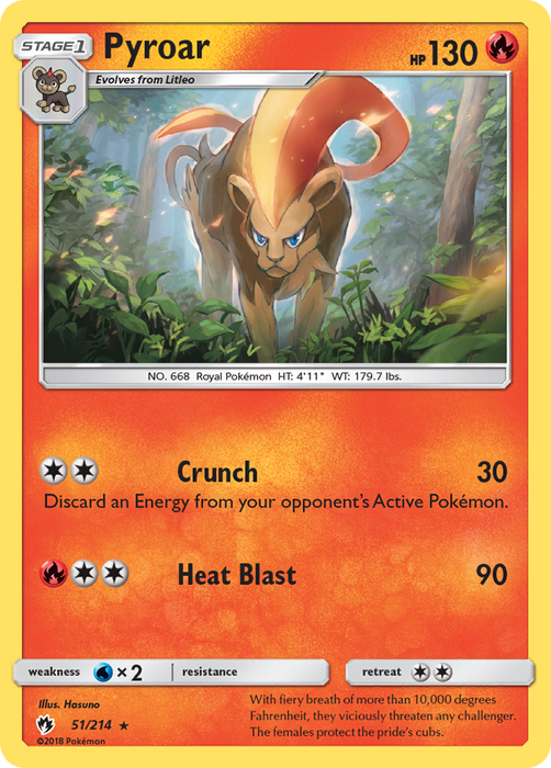 Pyroar [SM - Lost Thunder] 