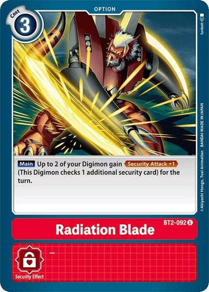Radiation Blade (BT2-092 U) 