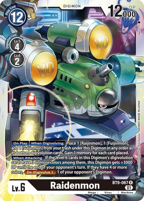Raidenmon (BT9-067 R) 