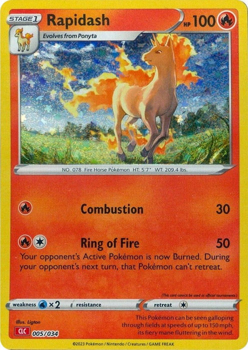 Rapidash [Trading Card Game Classic] 