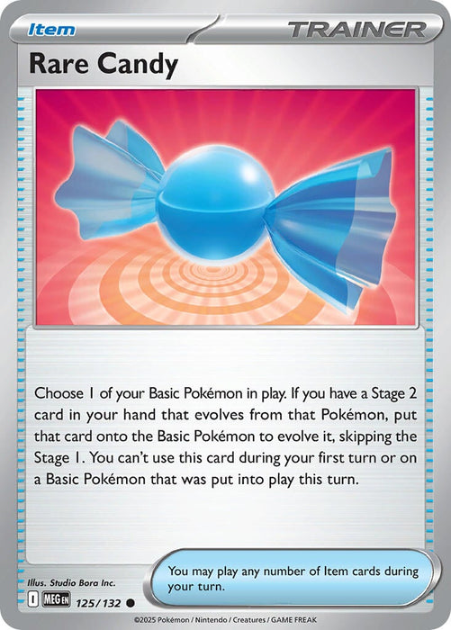 Rare Candy (125/132) [Mega Evolution: Base Set] 