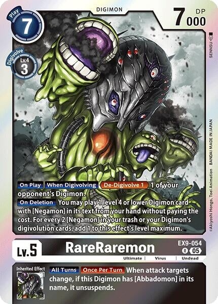 RareRaremon (EX9-054 R) 