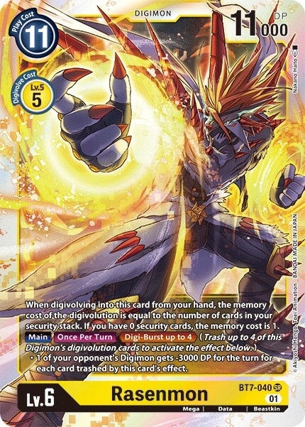 Rasenmon (BT7-040 SR) 
