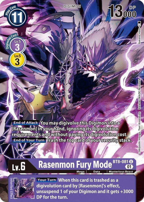Rasenmon Fury Mode (BT8-081 U) 