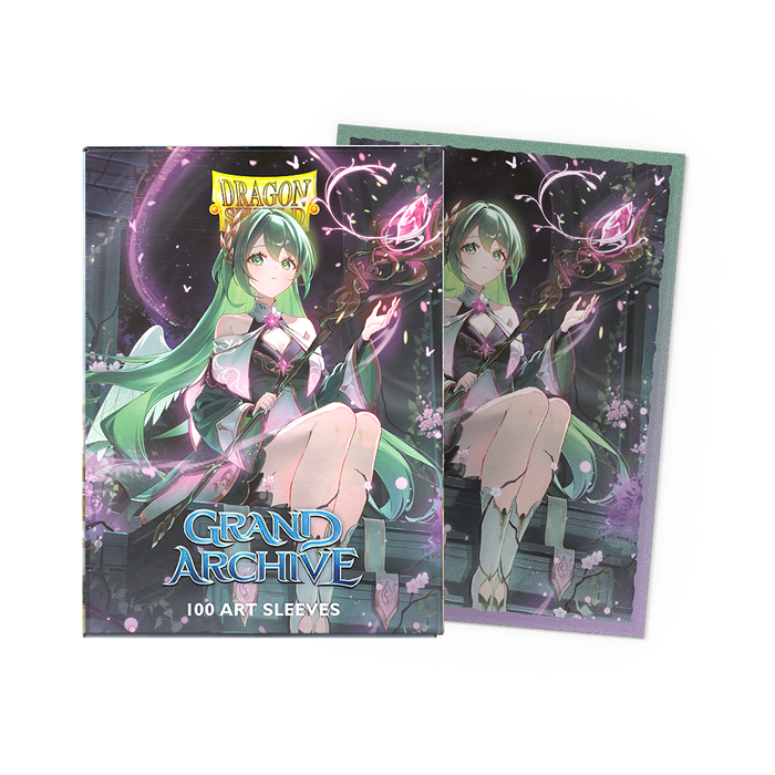 Dragon Shield Matte Dual Art Sleeves - Grand Archive: Ariel, Archangel of Natura - Standard Size (100) [Allocated Preorder]