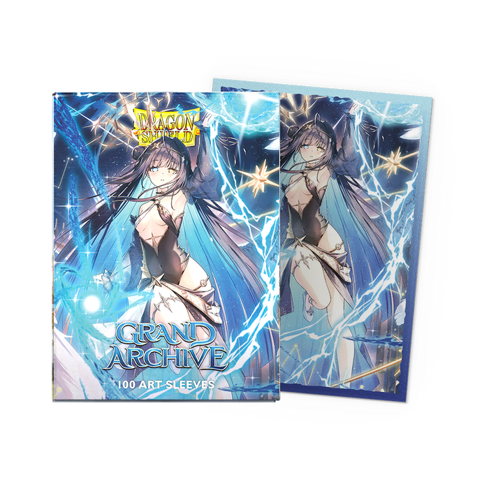 Dragon Shield Matte Dual Art Sleeves - Grand Archive: Raziel, Archangel of Libra - Standard Size (100)