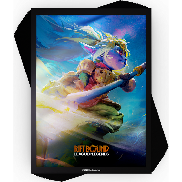 Riftbound Sleeves - Unleashed: Poppy (100)