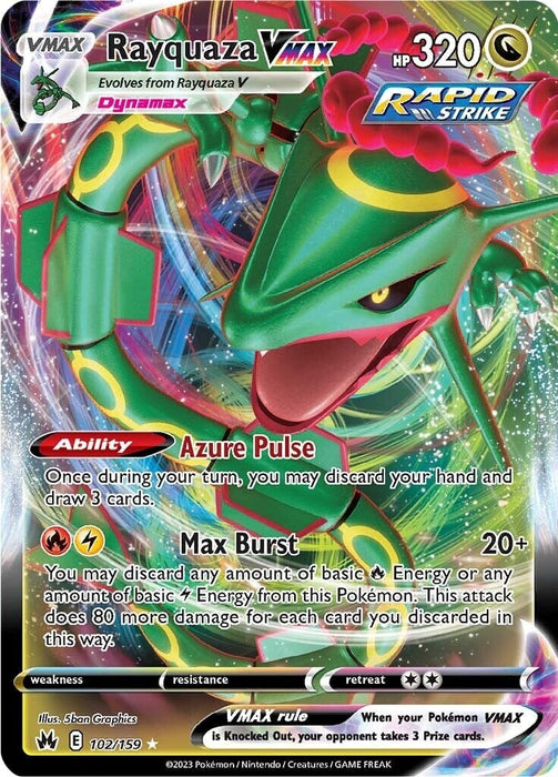 Rayquaza VMAX (102/159) (102) [Crown Zenith] 