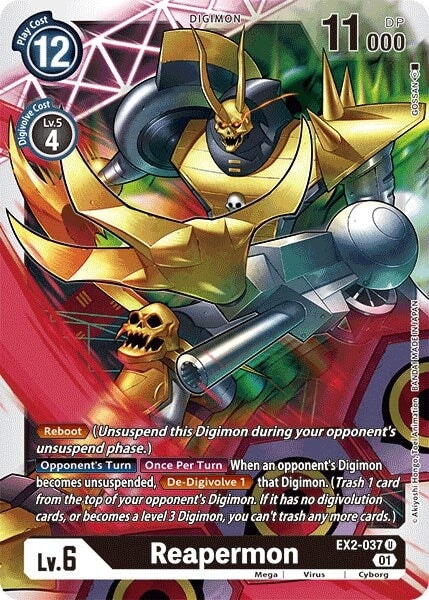Reapermon (EX2-037 U) 