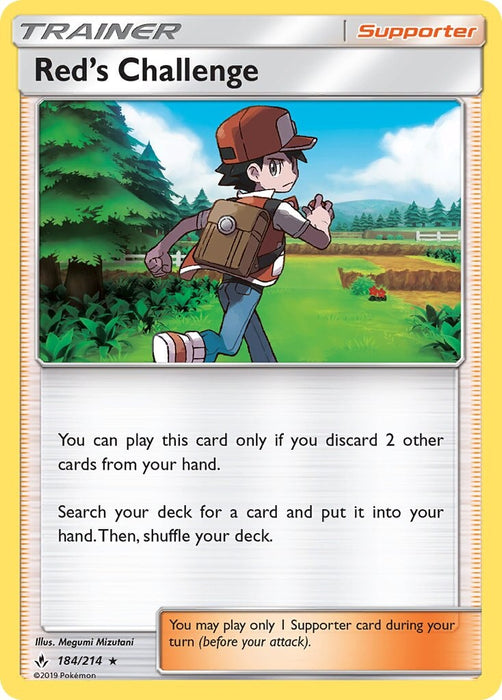 Red's Challenge - 184/234 (SM - Unbroken Bonds) [Deck Exclusives] 
