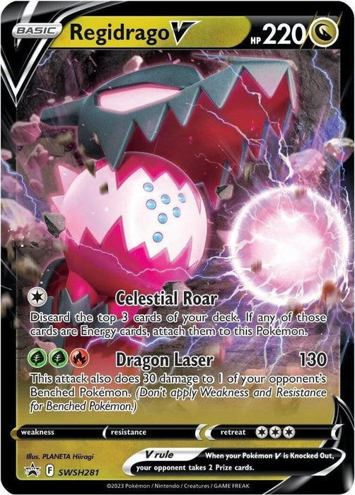 Regidrago V (SWSH281) [Sword & Shield: Black Star Promos] 