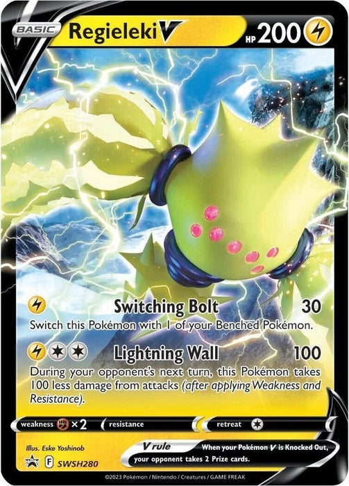 Regieleki V (SWSH280) [Sword & Shield: Black Star Promos] 