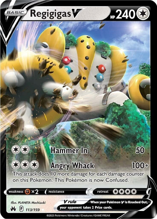 Regigigas V (113/159) [Crown Zenith] 