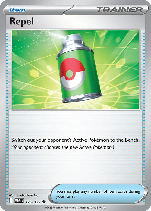Repel (126/132) [Mega Evolution: Base Set] 