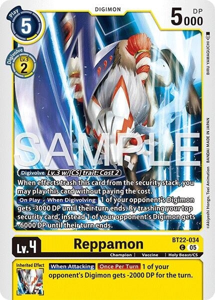 Reppamon (BT22-034 C) 
