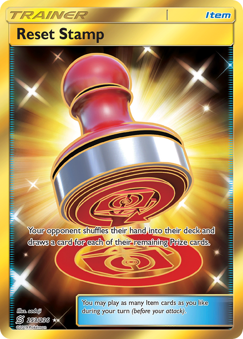 Reset Stamp (253/236) [Sun & Moon: Unified Minds] 