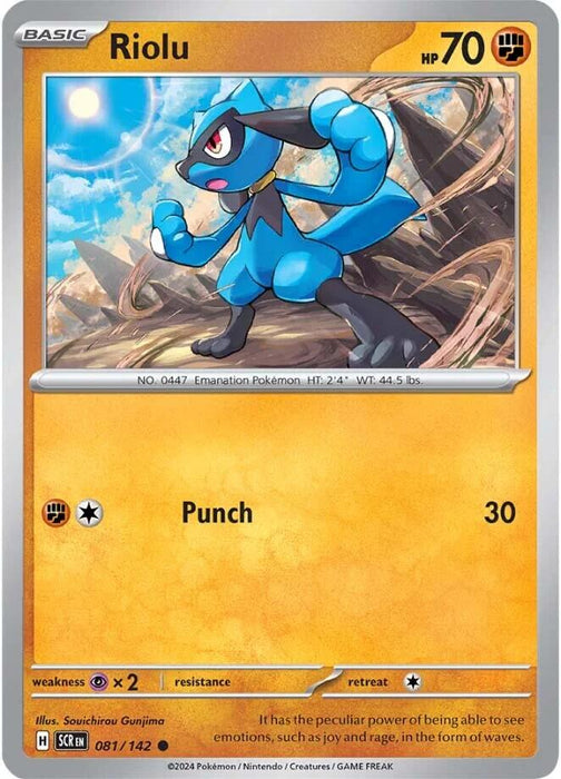 Riolu (081/142) [Scarlet & Violet: Stellar Crown] 