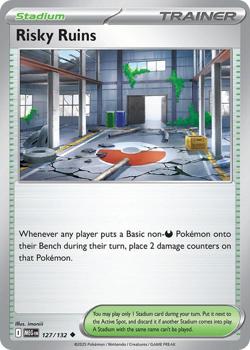 Risky Ruins (127/132) [Mega Evolution: Base Set] 